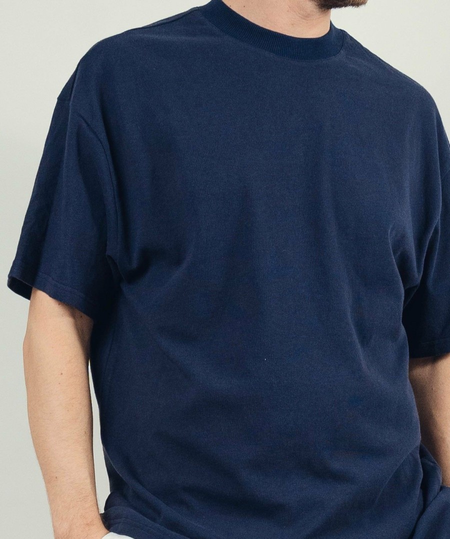 Menswear * | Kore Studios | Laker Big Tee Midnight Navy