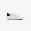 Sneakers * | Philippe Model | Prsx Low Veau Blanc Noir White