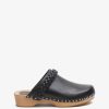 Sandals * | La Tribe | Anika Wooden Clog Black