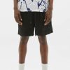 Menswear * | Bassike Mens | Beach Cotton Short Black