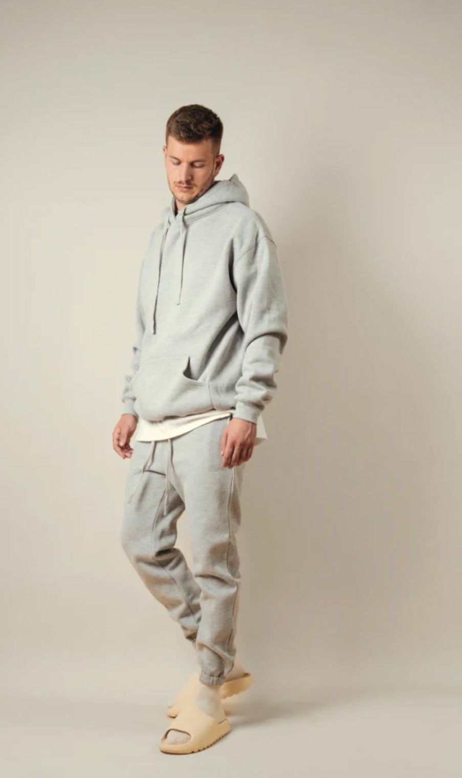 Menswear * | Kore Studios | Macleay Hooded Sweat Grey