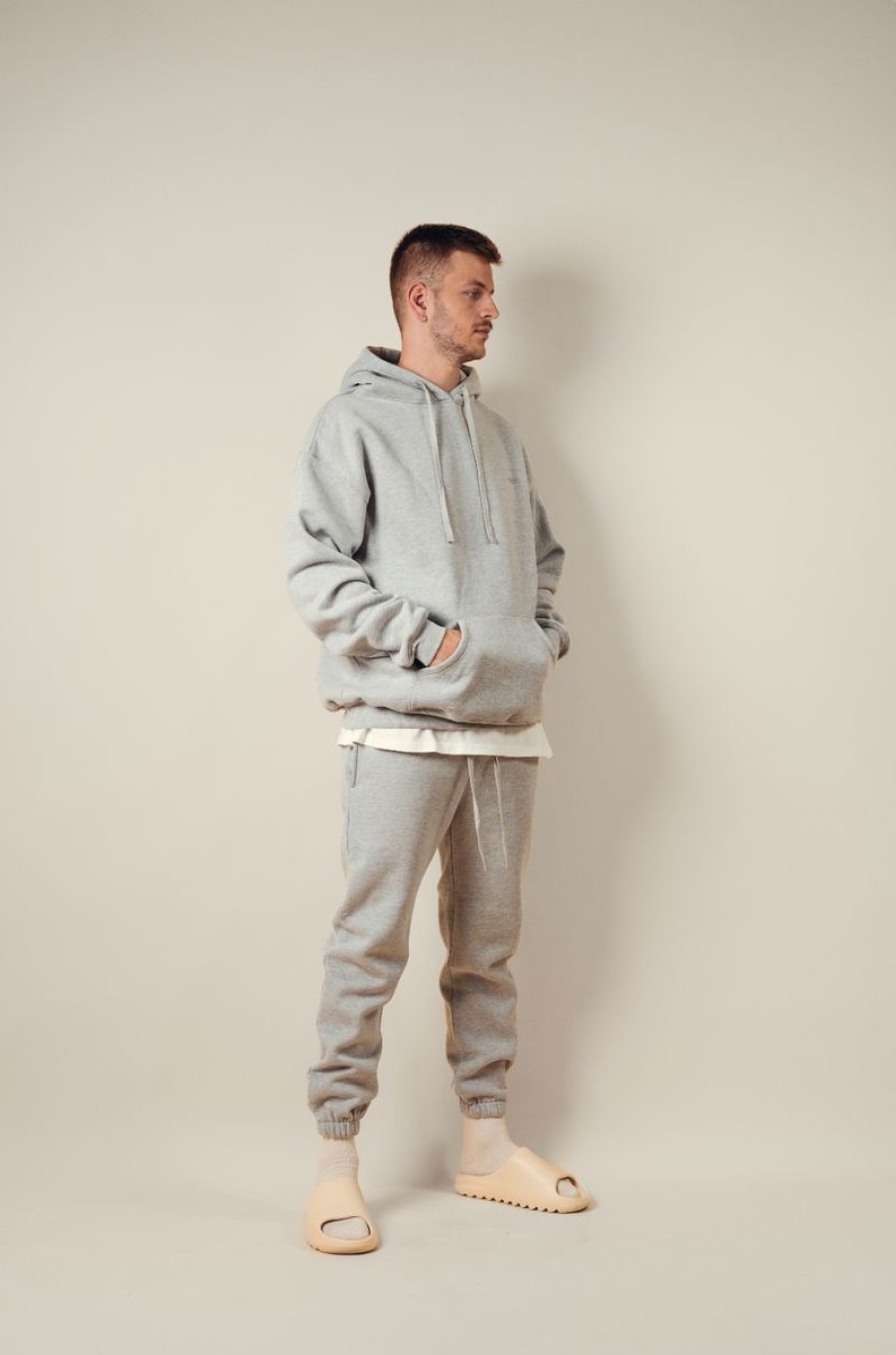 Menswear * | Kore Studios | Macleay Hooded Sweat Grey