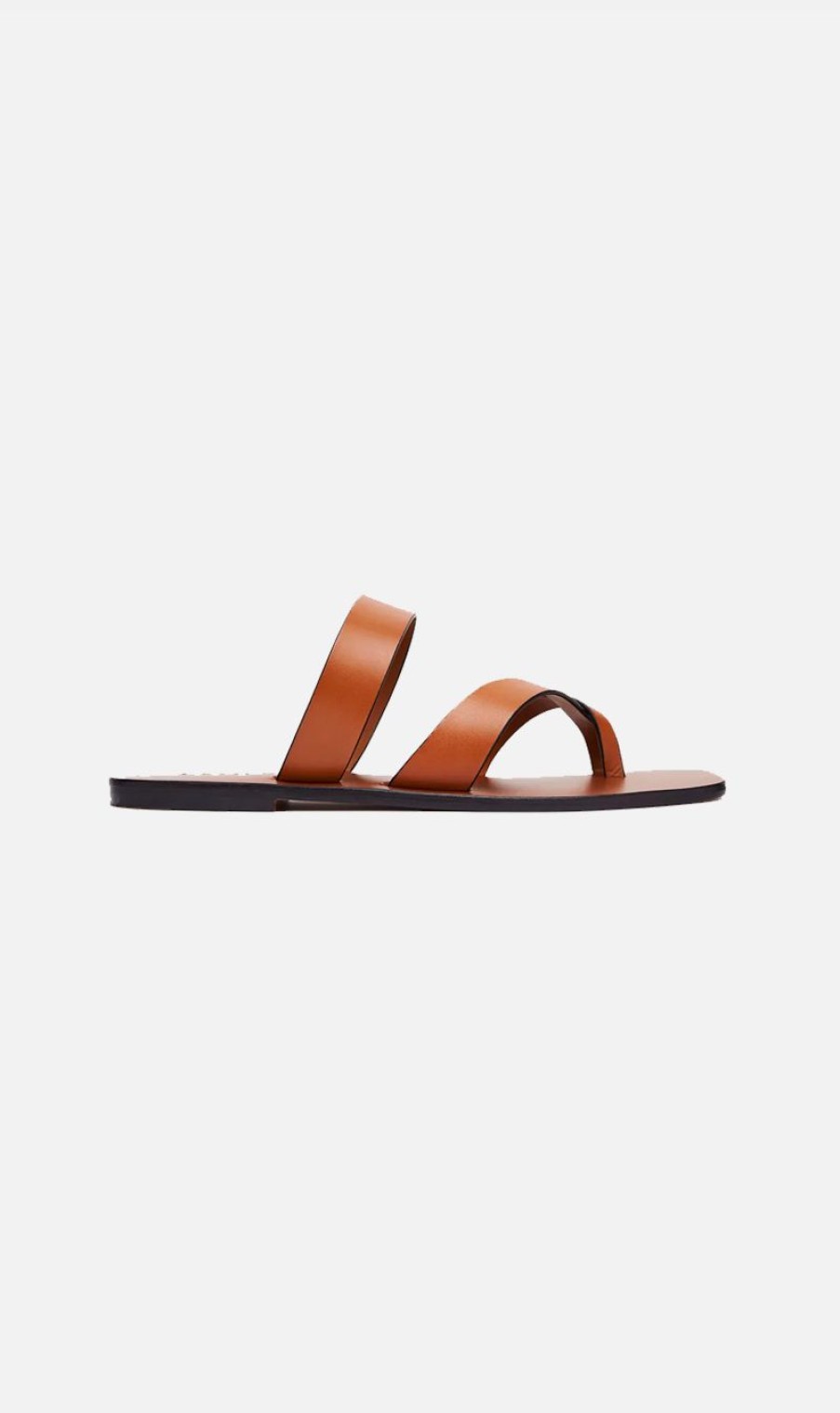 Sandals * | A.Emery | Carter Sandal Deep Tan Brown