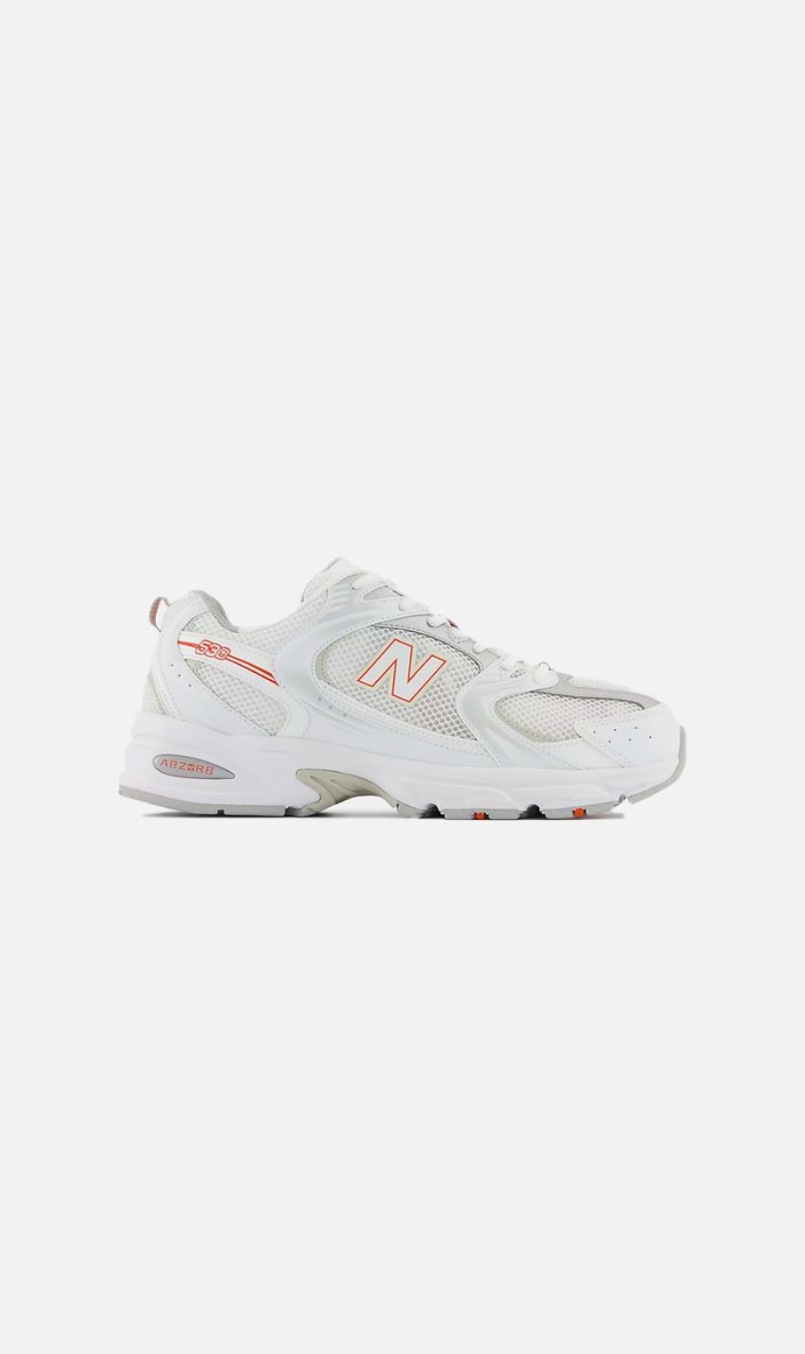 Sneakers * | New Balance | 530 White / Silver / Orange Misc