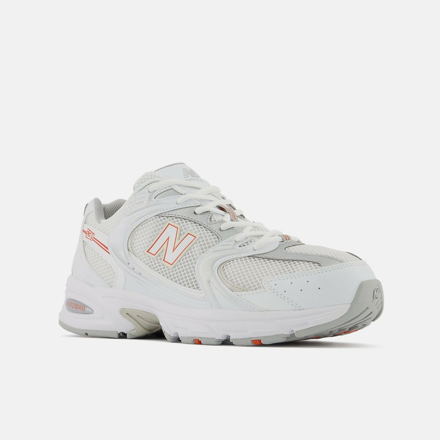 Sneakers * | New Balance | 530 White / Silver / Orange Misc