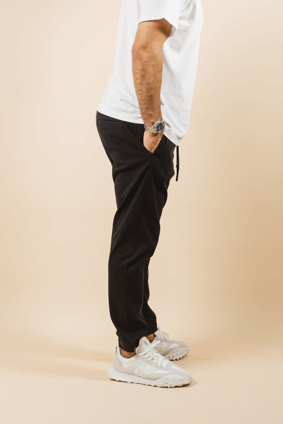 Menswear * | Kore Studios | The Gusto Pant Night Black