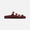 Sandals * | A.Emery | Eli Sandal Merlot Misc