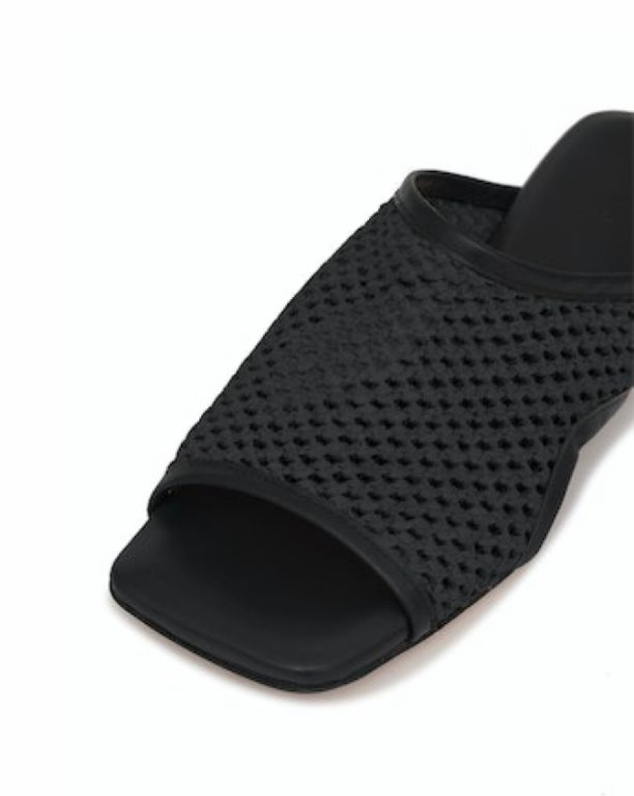 Sandals * | Anine Bing | Hoxton Slides Black