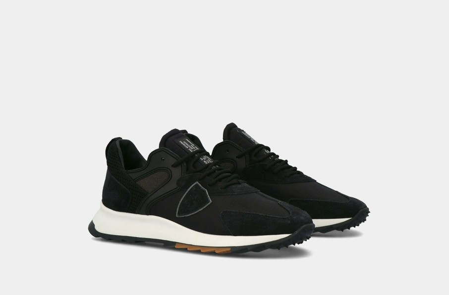 Sneakers * | Philippe Model | Mens Royale Low Mondial Noir Misc