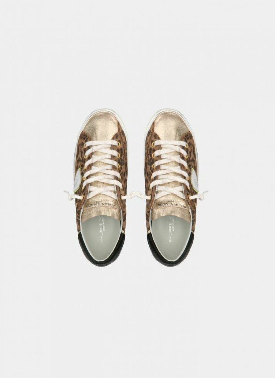 Sneakers * | Philippe Model | Sneaker Prsx Beige