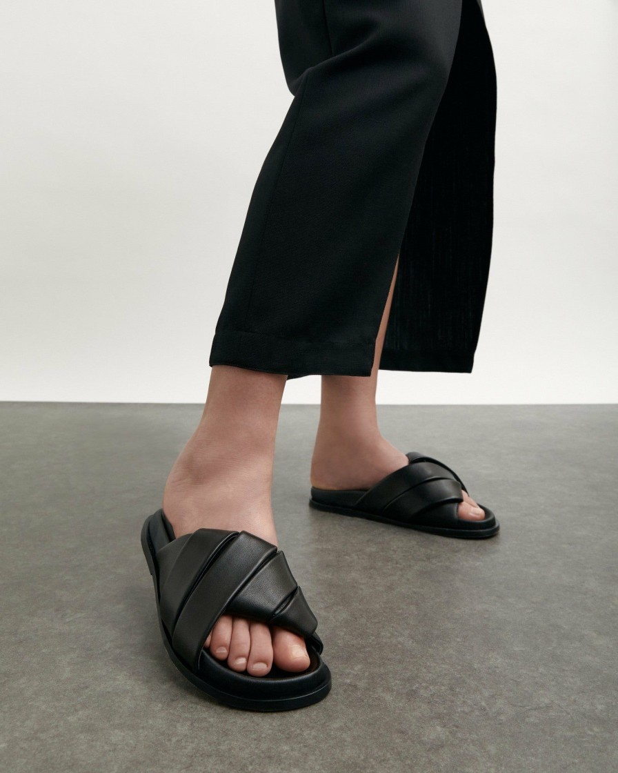 Sandals * | Deadly Ponies | Gansu Slide Black