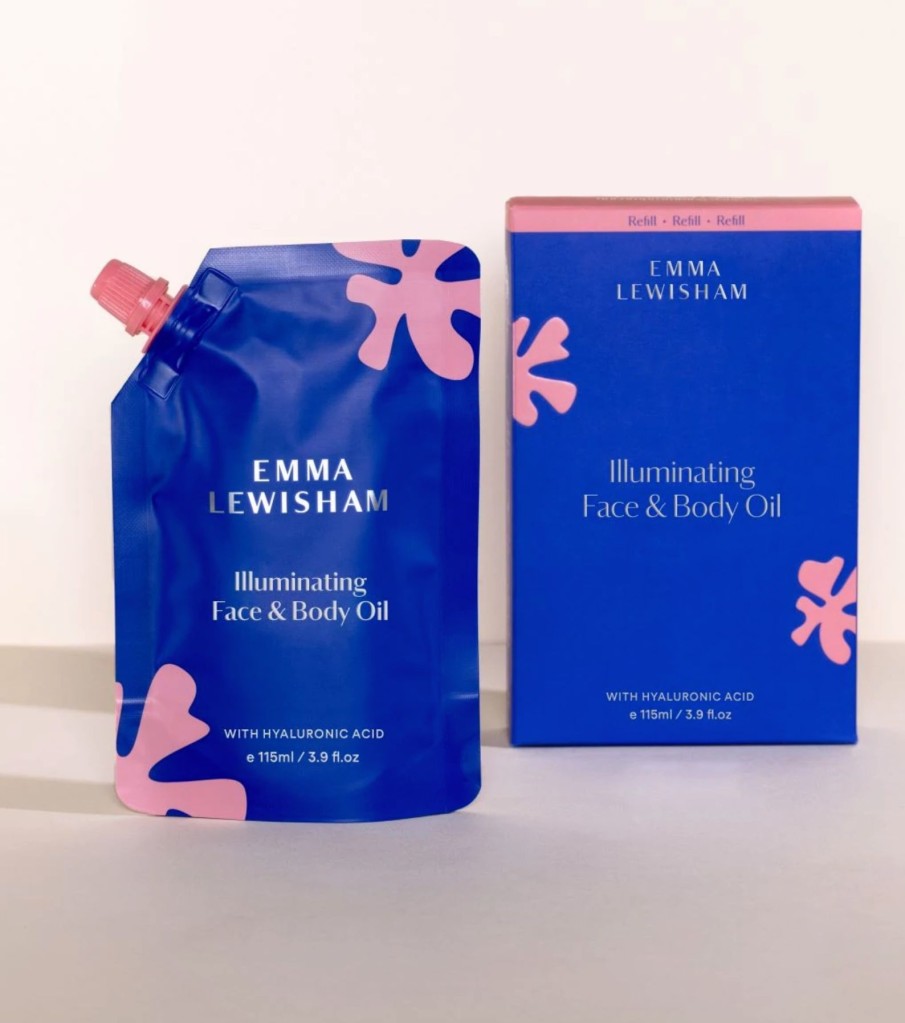 Beauty & Wellness * | Emma Lewisham | Illuminating Face & Body Oil Refill Pouch