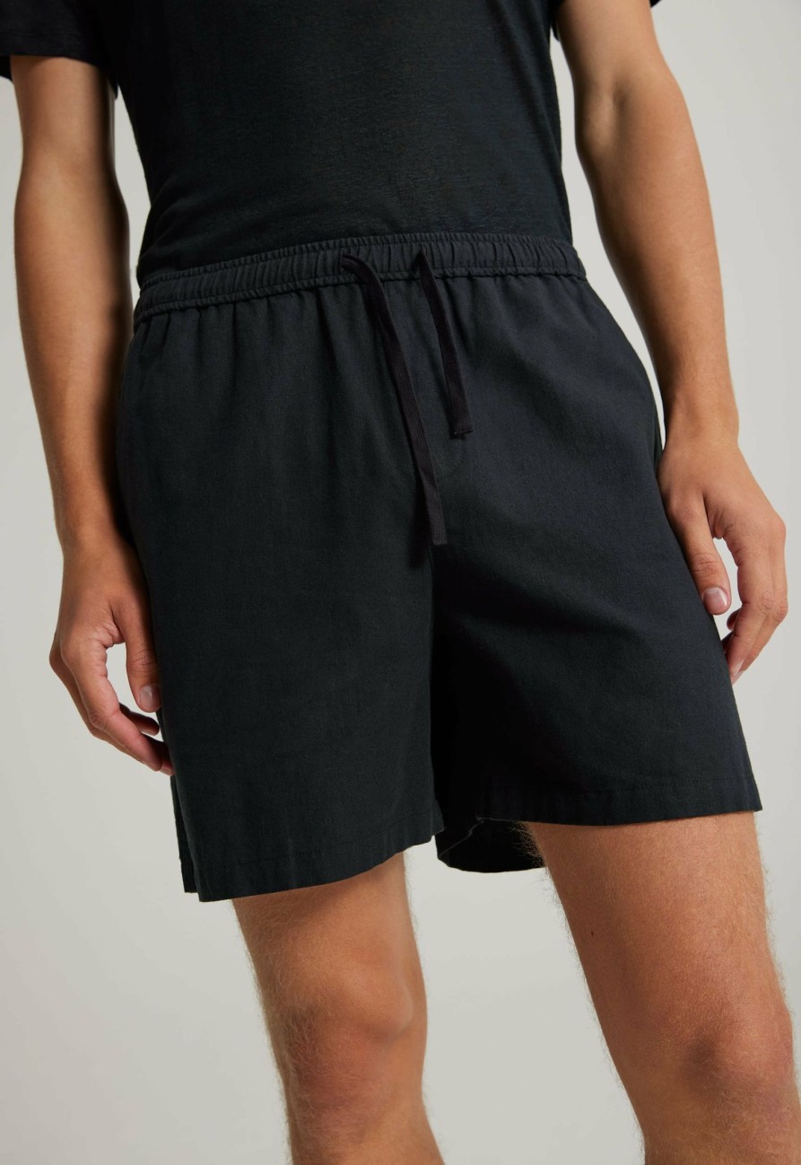 Menswear * | Jac+Jack Jac + Jack | Linn Short Black