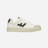 Sneakers * | Flamingos Life | Classic 70S Sneaker Off White / Khaki Green