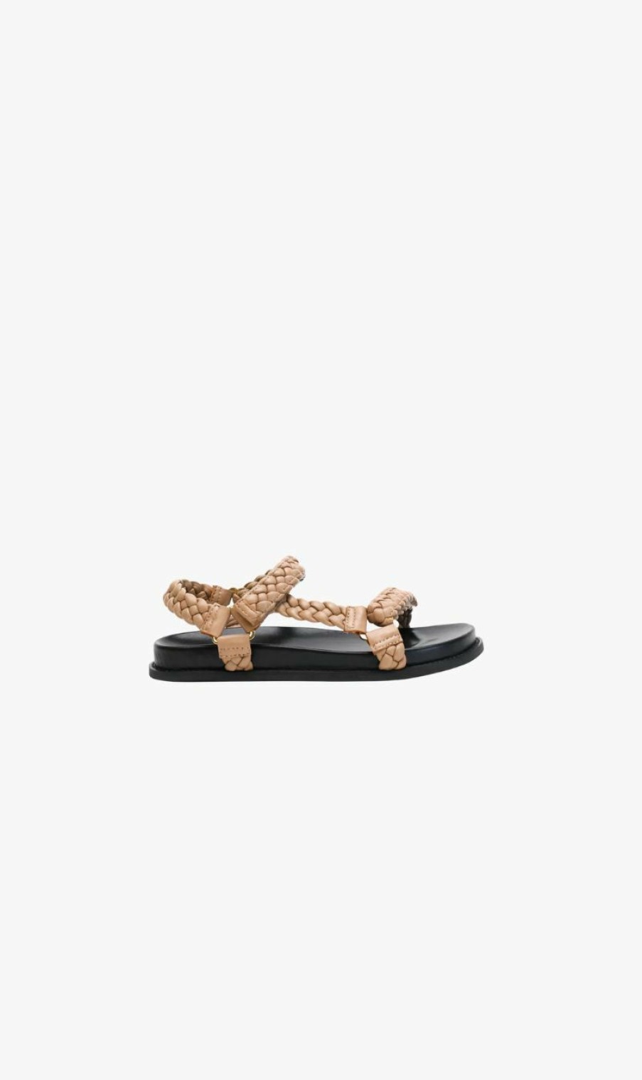 Sandals * | La Tribe | Elke Braided Sandal Nude Misc