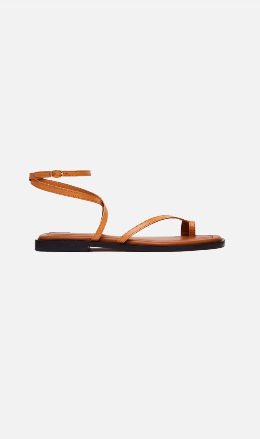 Sandals * | A.Emery | Piper Sandal Deep Tan Brown