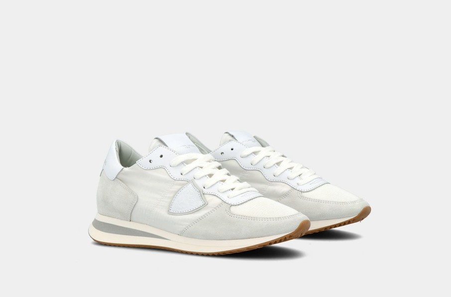 Sneakers * | Philippe Model | Trpx Low Basic Blanc Misc