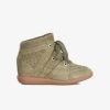 Sneakers * | Isabel Marant | Bobby Sneakers Taupe Beige