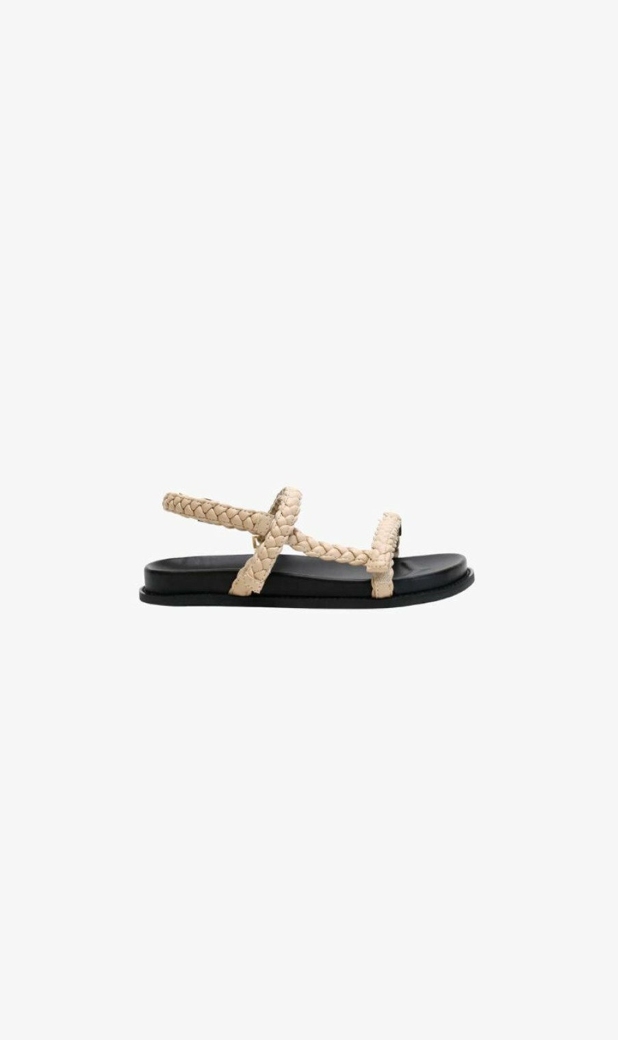 Sandals * | La Tribe | Thin Elke Braided Sandal Sand Beige