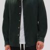 Menswear * | Assembly Label | Casual Long Sleeve Shirt Cypress Green