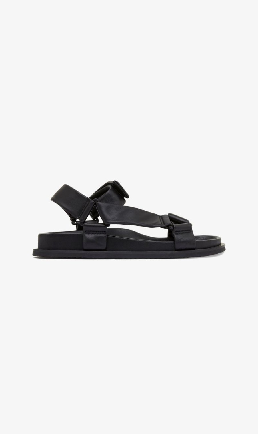 Sandals * | St Agni St. Agni | Padded Sportsu Sandal Black