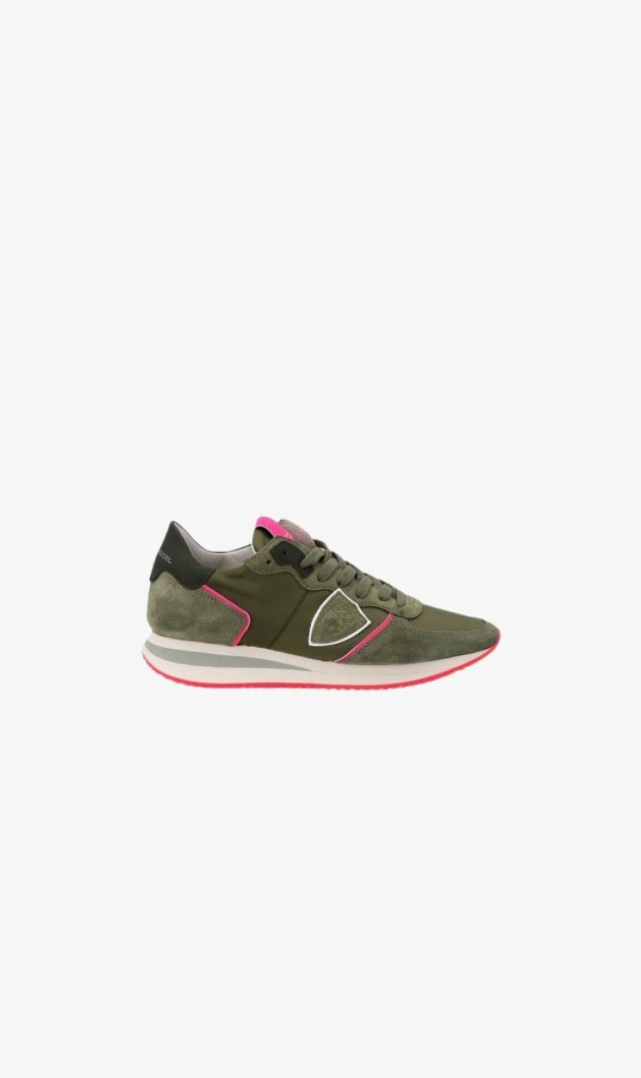 Sneakers * | Philippe Model | Sneaker Trpx Militaire Green