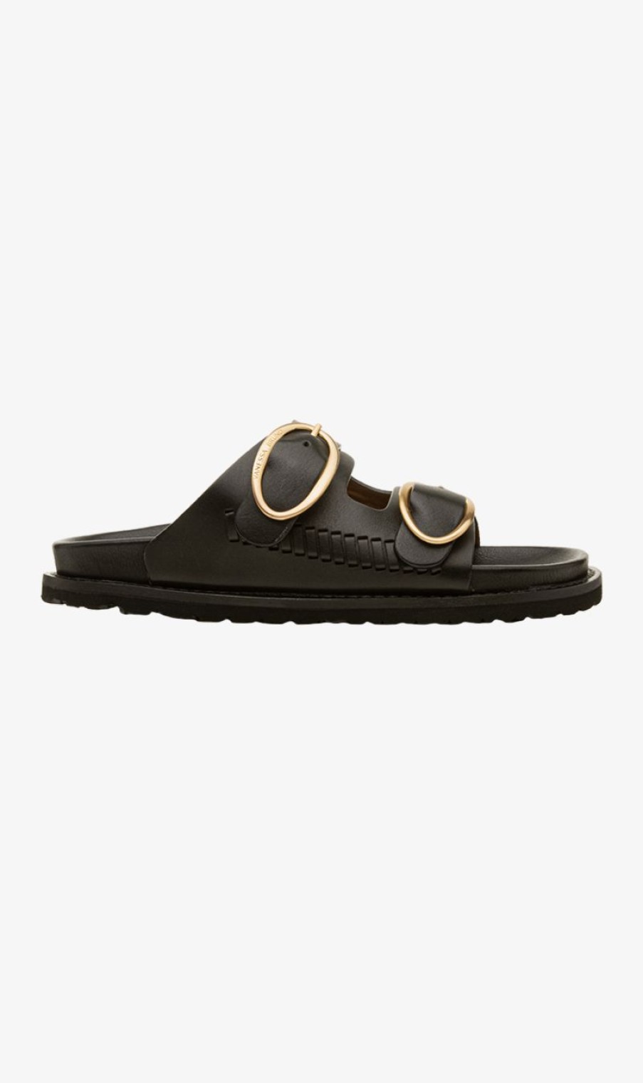 Sandals * | Vanessa Bruno | Sandale Fussbet Sandale Plate Black