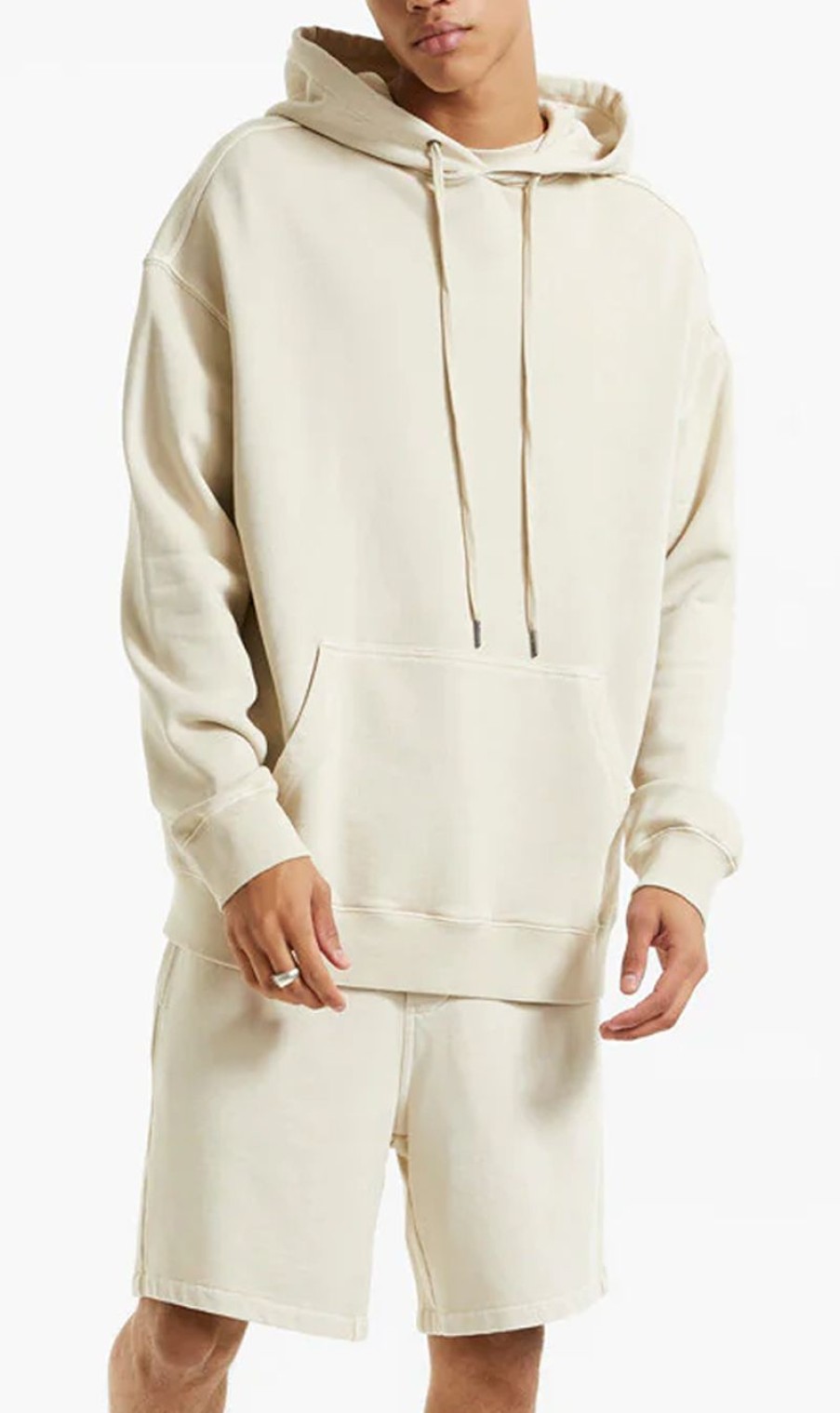 Menswear * | Ksubi | 4X4 Biggie Hoodie Desert Beige