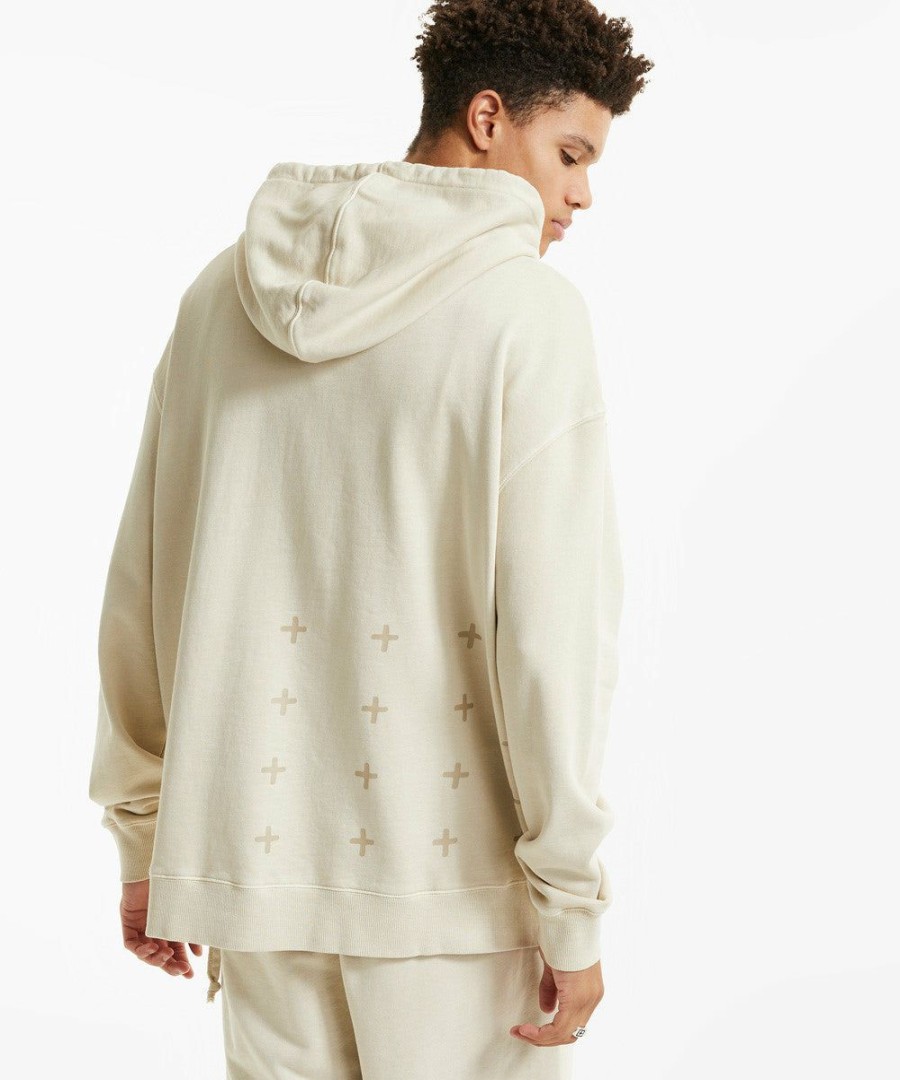 Menswear * | Ksubi | 4X4 Biggie Hoodie Desert Beige