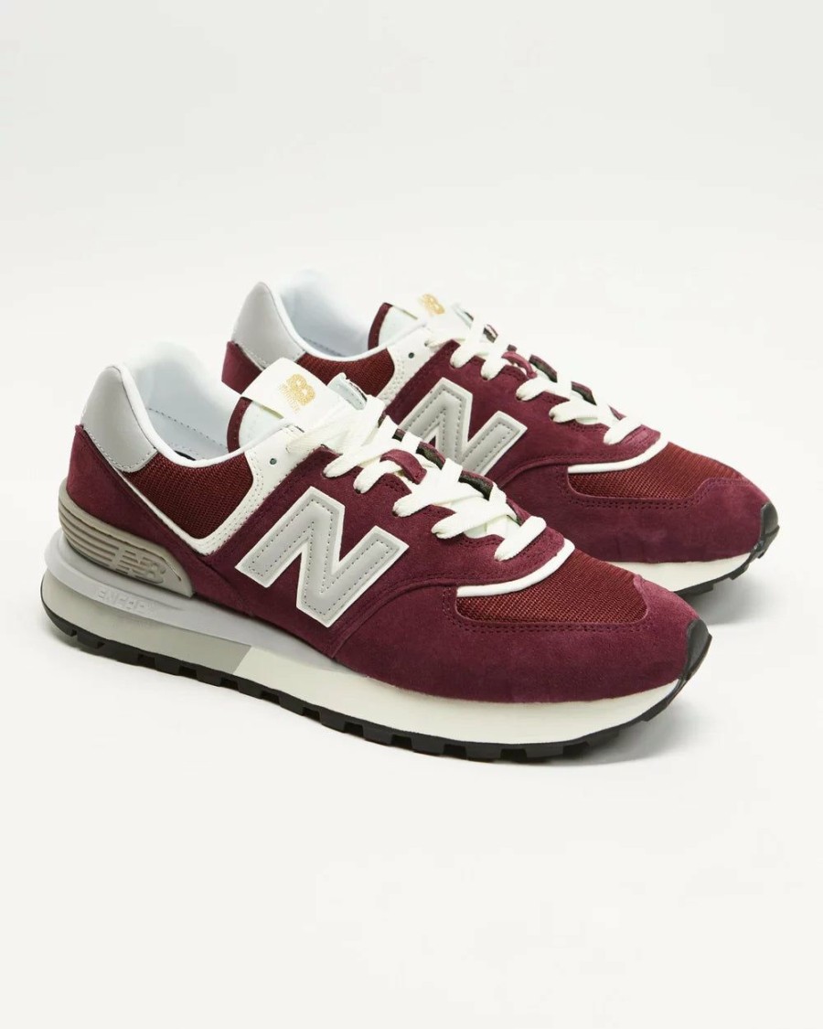 Sneakers * | New Balance | 574 Unisex Burgundy Red