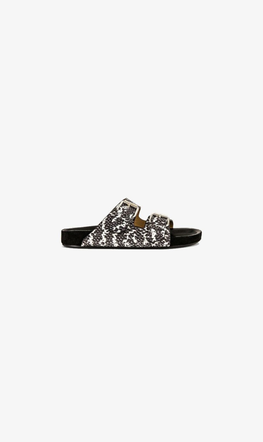 Sandals * | Isabel Marant | Lennyo Sandals Black/White Print