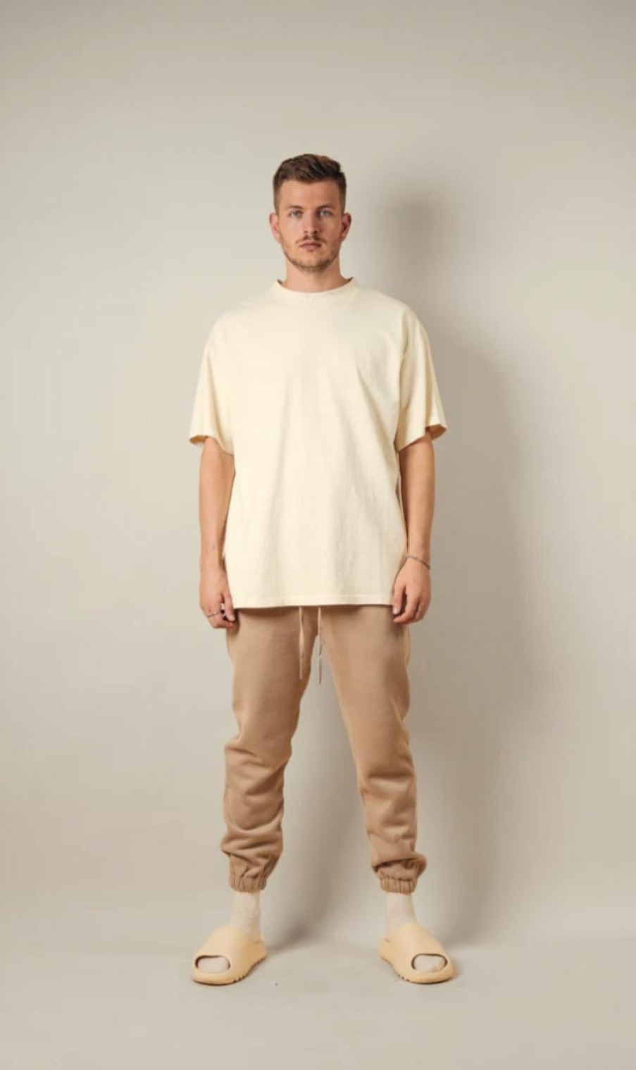 Menswear * | Kore Studios | Macleay Track Pant Taupe Beige