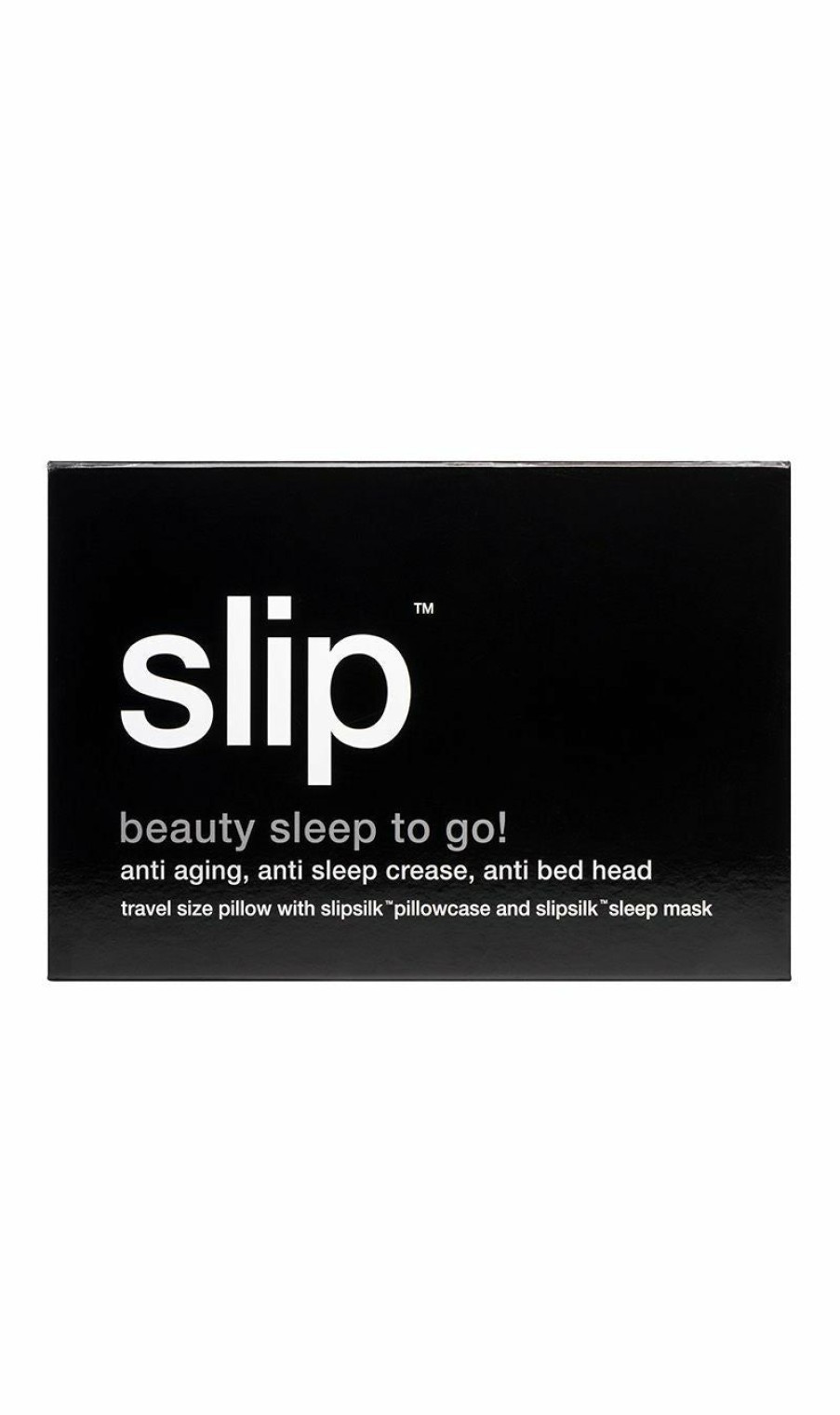 Beauty & Wellness * | Slip | Beauty Sleep Travel Kit Black