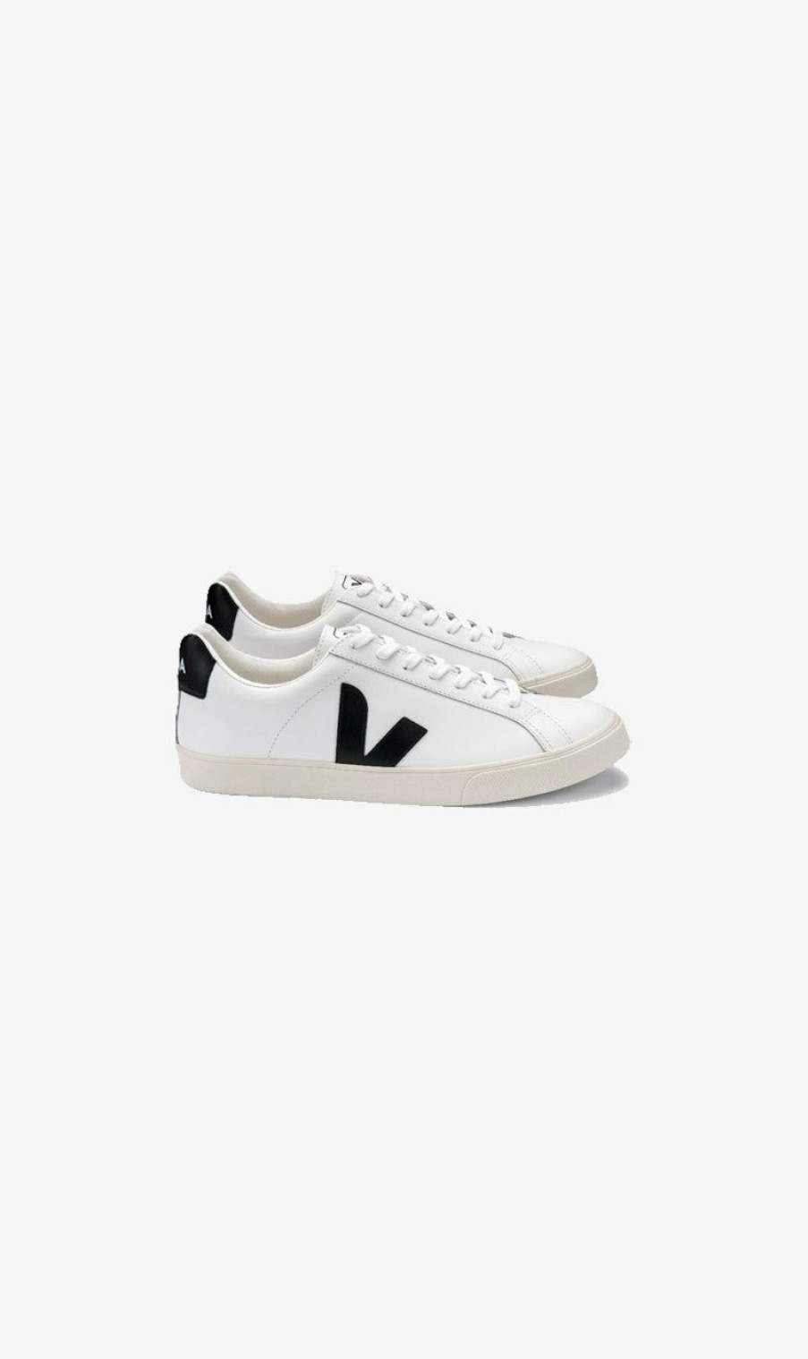 Sneakers * | Veja | Esplar Leather Extra Black White