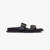 Sandals * | St Agni St. Agni | Ring Detail Slide Black