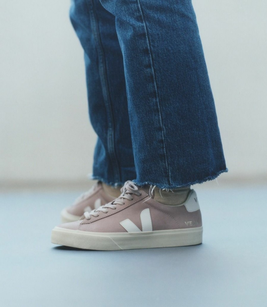 Sneakers * | Veja | Campo Nubuck Babe / White