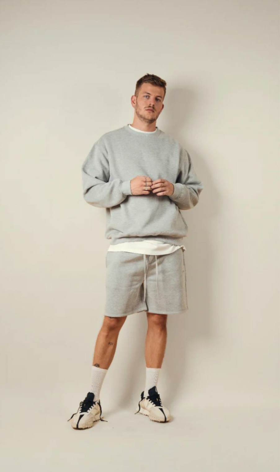 Menswear * | Kore Studios | Macleay Sweatshirt Grey