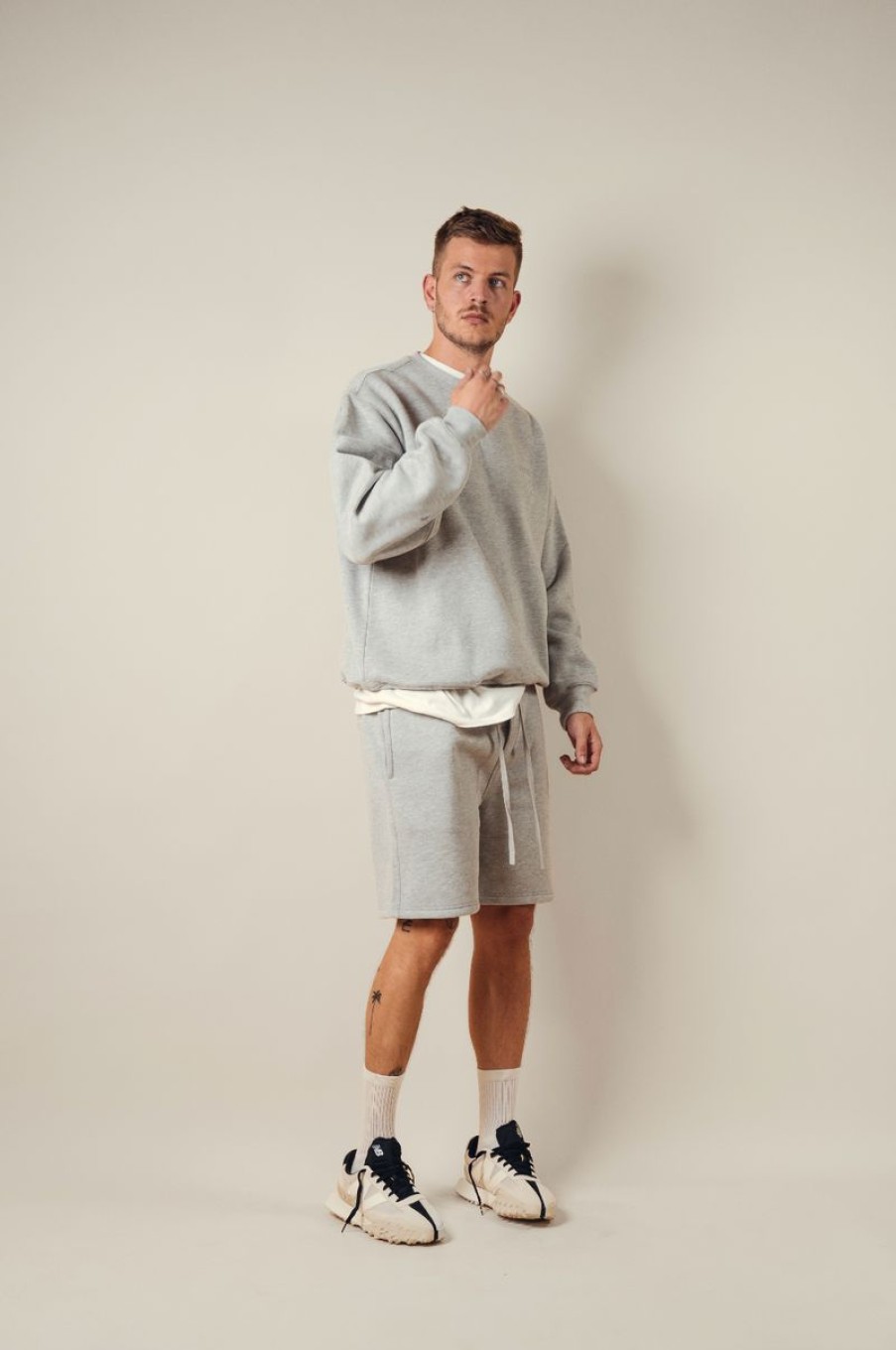 Menswear * | Kore Studios | Macleay Sweatshirt Grey