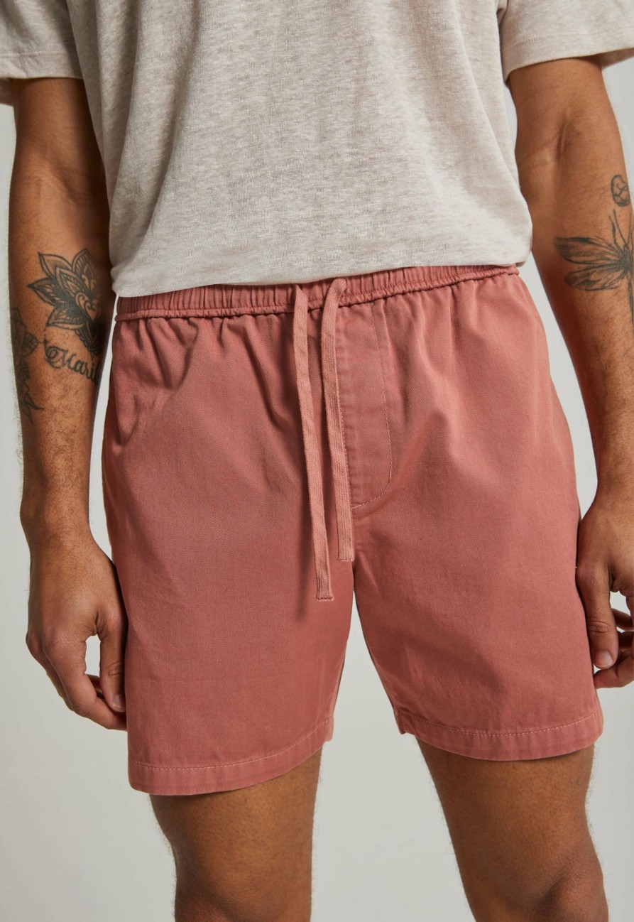 Menswear * | Jac+Jack Jac + Jack | Slater Short Terra Pink